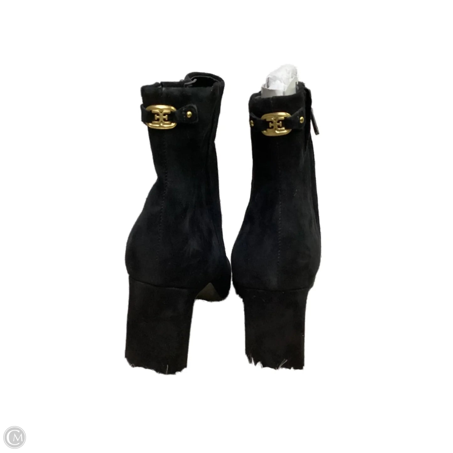 Boots Ankle Heels By Sam Edelman In Black, Size: 10