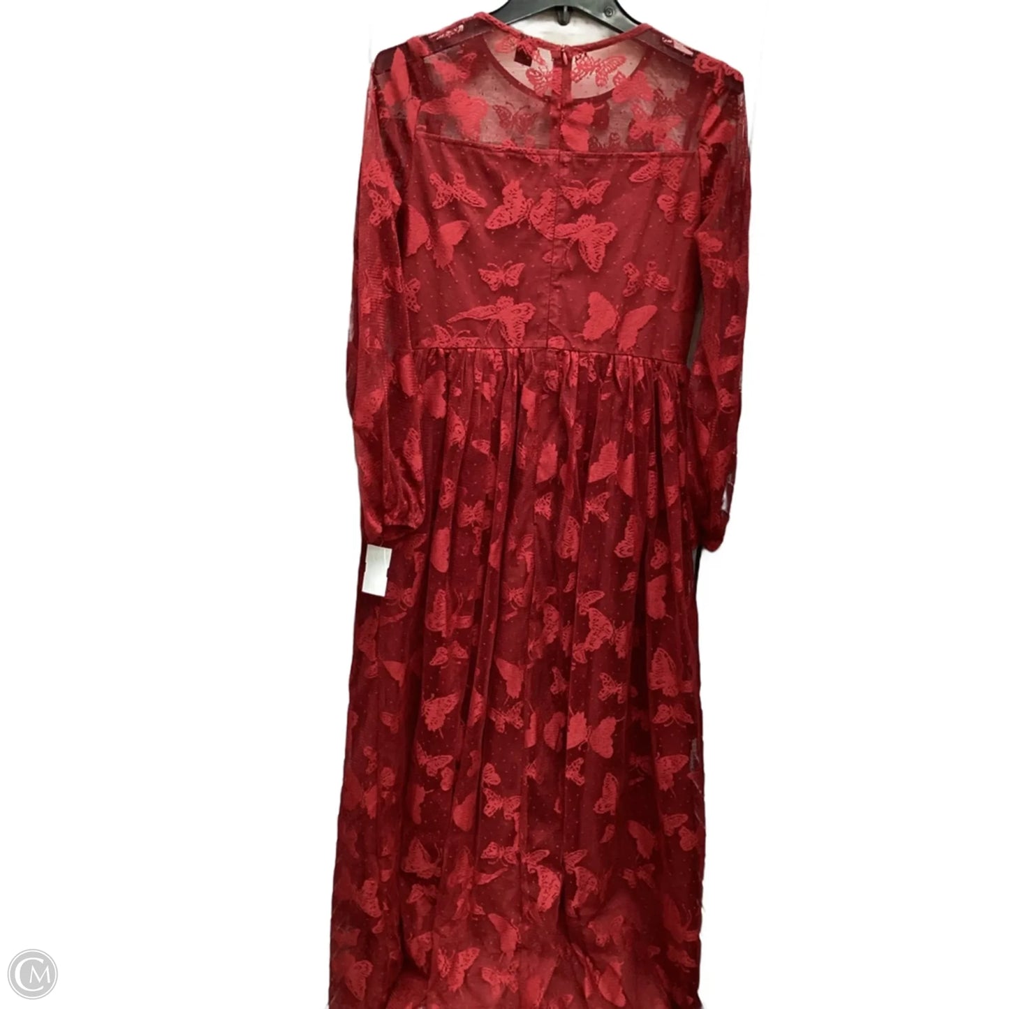 Dress Party Long By Shein In Red, Size: M