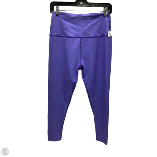 Athletic Leggings By Beyond Yoga In Purple, Size: Xl