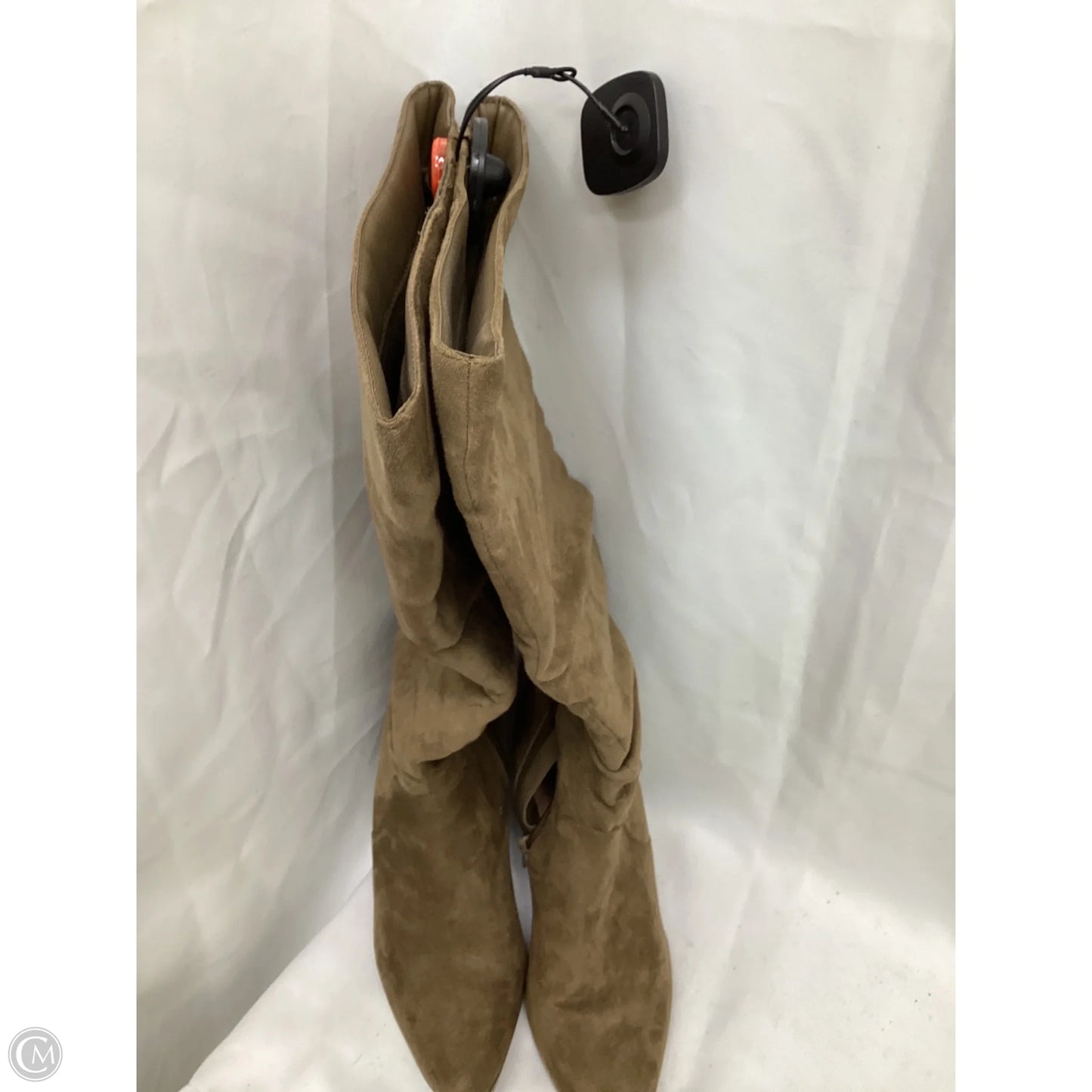 Boots Knee Heels By Universal Thread In Brown, Size: 9