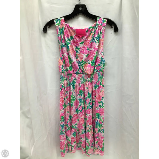 Dress Designer By Lilly Pulitzer In Floral Print, Size: S