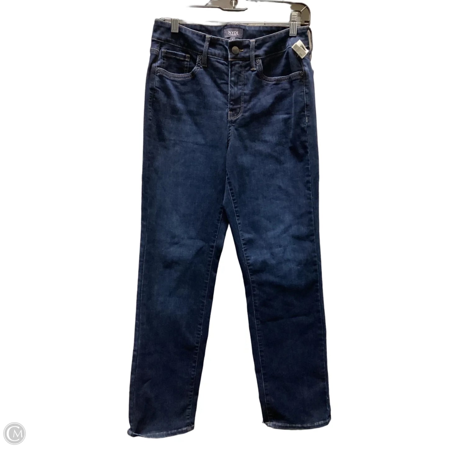 Jeans Straight By Not Your Daughters Jeans In Blue Denim, Size: 6