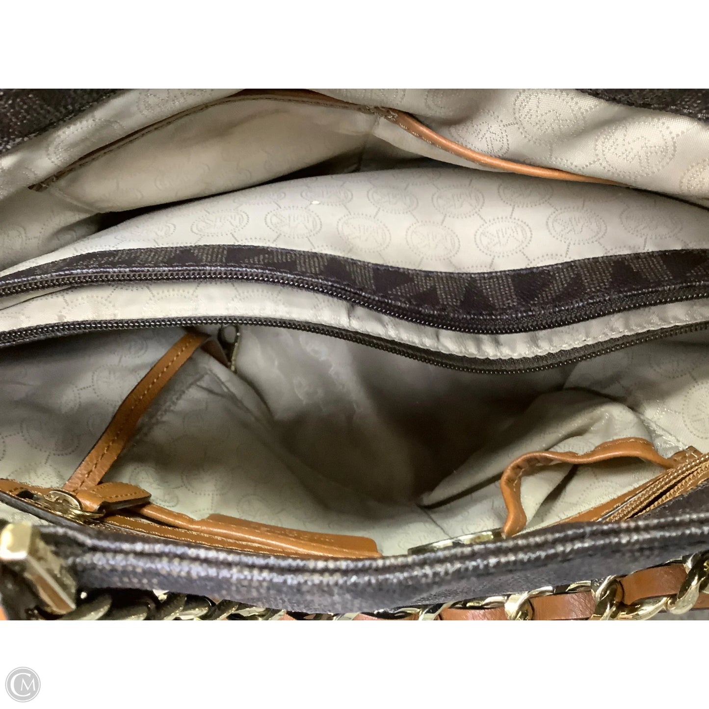 Tote Designer By Michael Kors, Size: Large