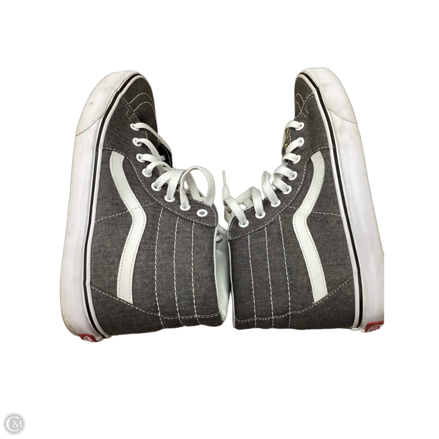 Shoes Sneakers By Vans In Grey, Size: 11