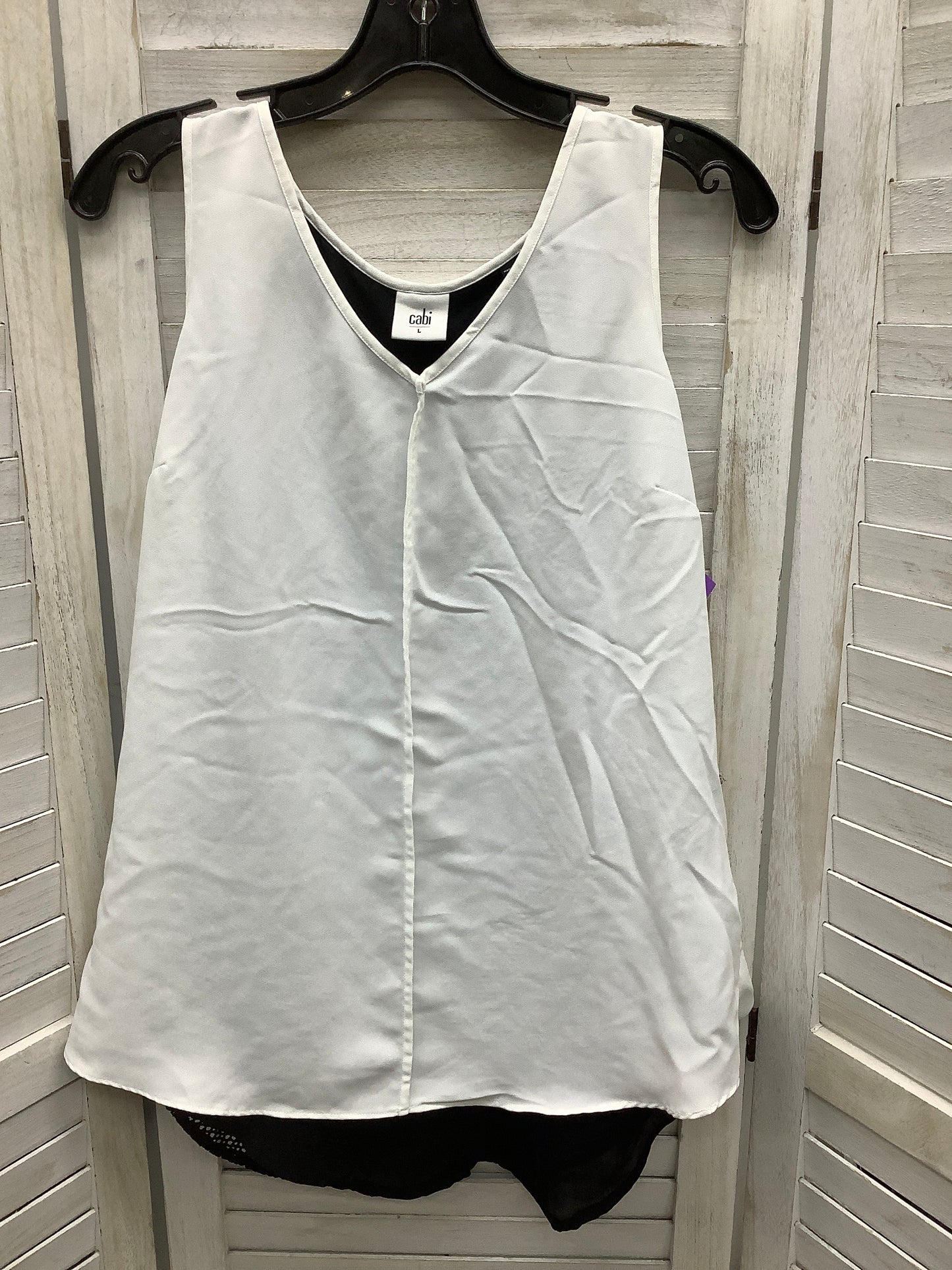 Top Sleeveless Basic By Cabi  Size: L