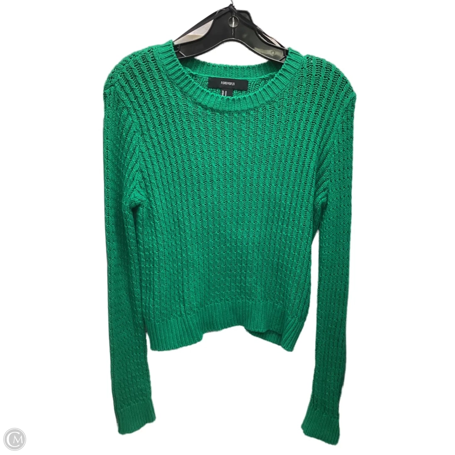 Sweater By Forever 21 In Green , Size: M