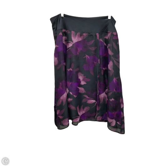 Skirt Midi By Charter Club In Floral, Size: 14