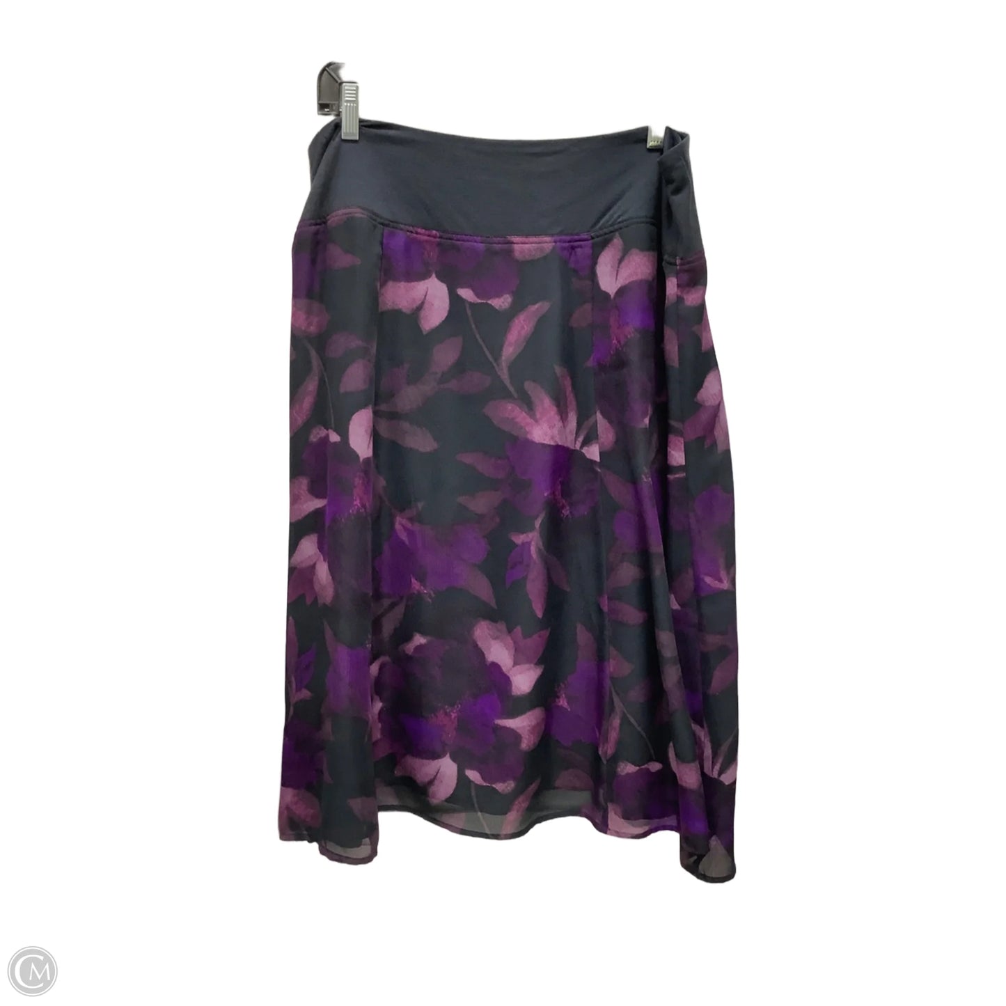 Skirt Midi By Charter Club In Floral, Size: 14