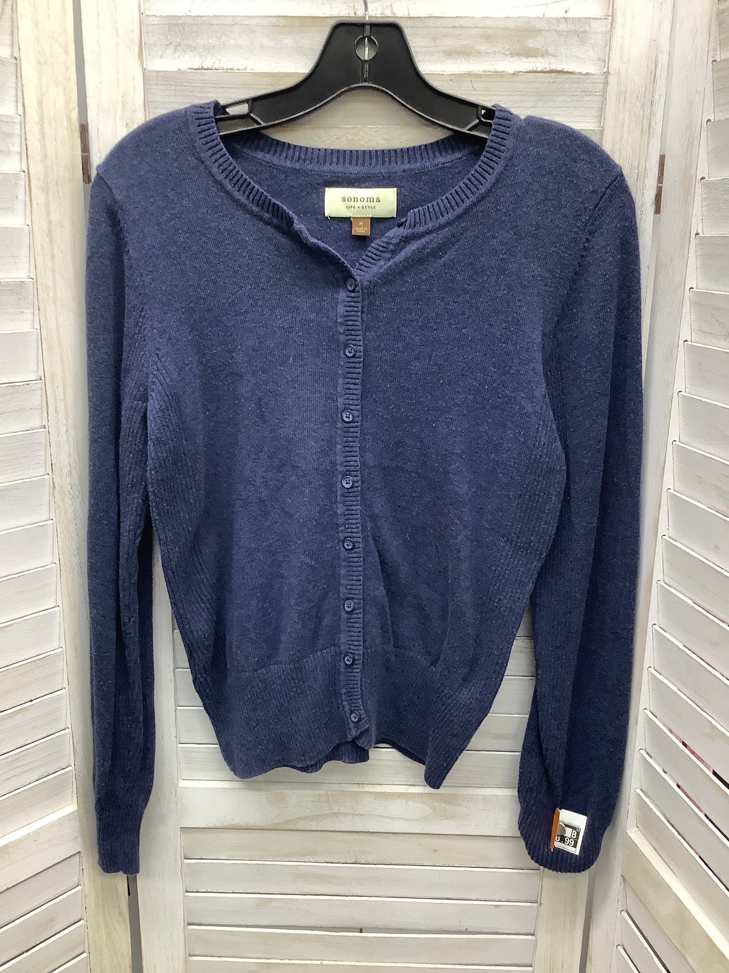 Blue Cardigan Sonoma, Size M