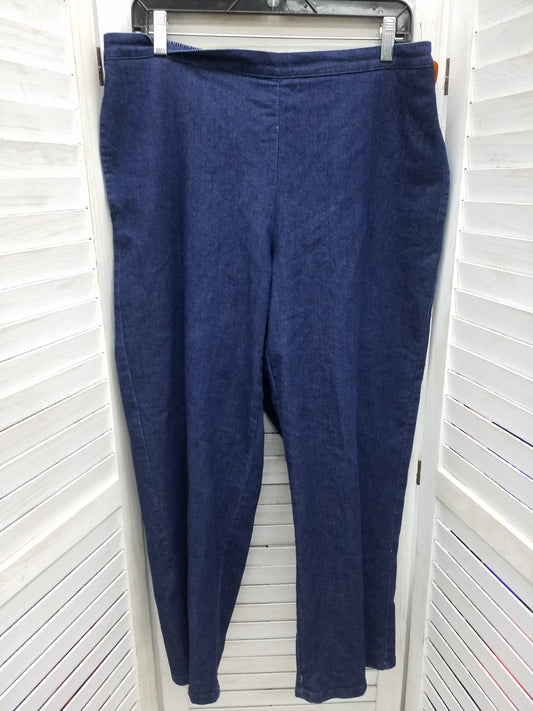 Blue Jeans Straight Alfred Dunner, Size 14