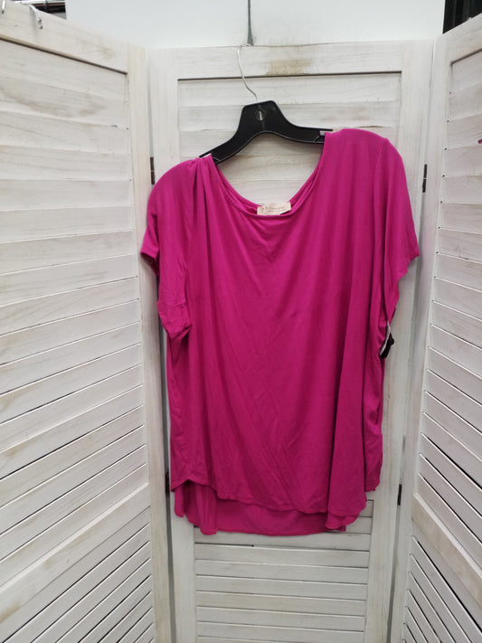 Top Short Sleeve Basic By Philosophy  Size: 3x