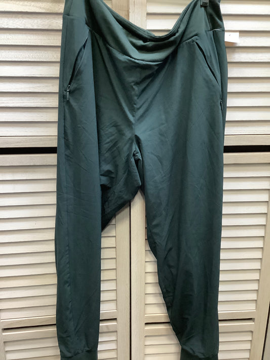 Athletic Pants By Athleta In Green, Size: 14