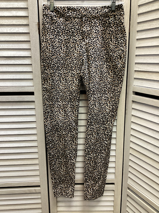 Pants Cropped By Old Navy In Leopard Print, Size: 2