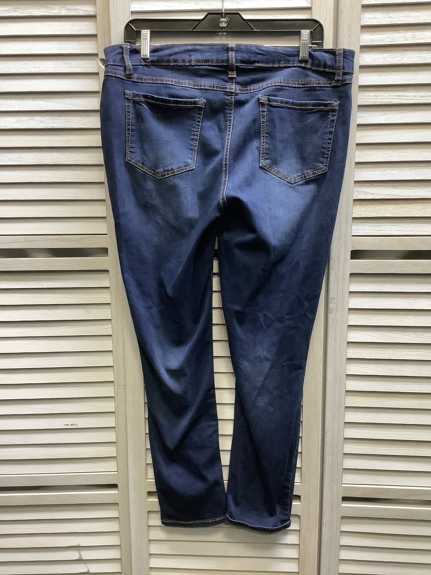 Blue Denim Jeans Skinny Cato, Size 14