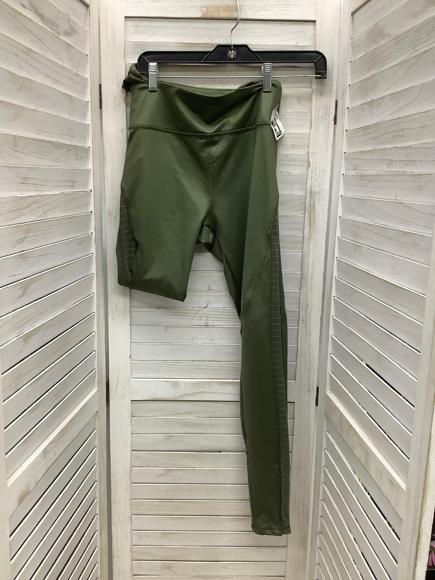 Athletic Leggings By Forever 21 In Green, Size: Xs