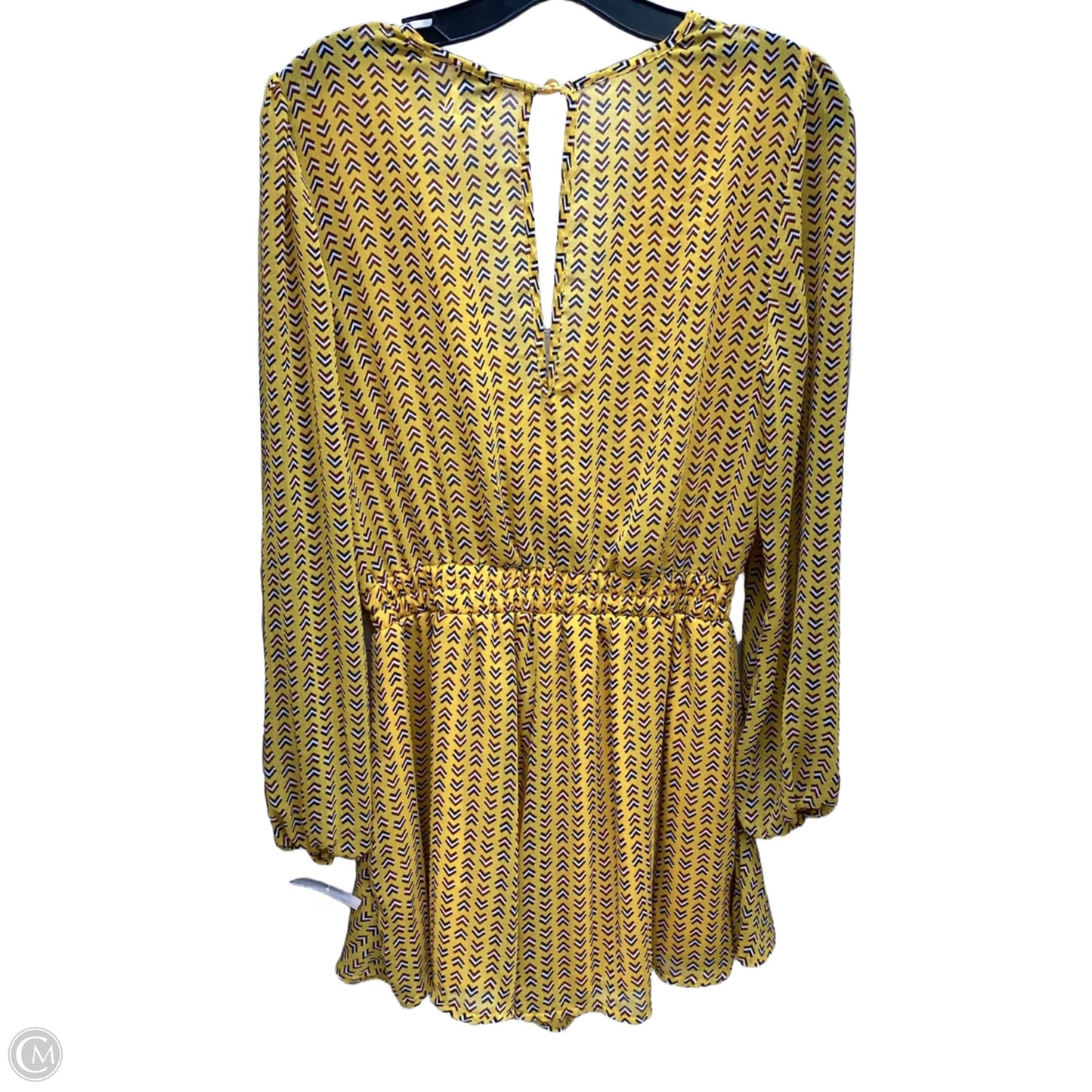 Romper By Blue Rain In Yellow, Size: L