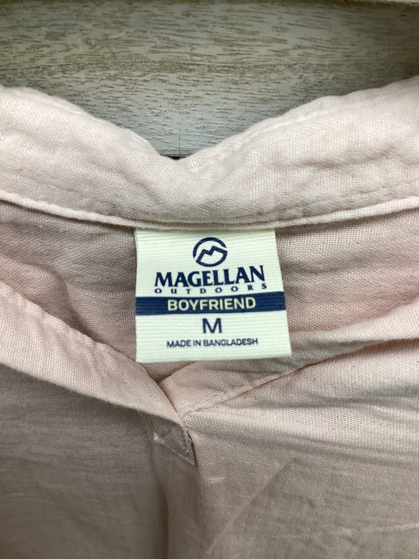 Top Long Sleeve By Magellan In Pink, Size: M