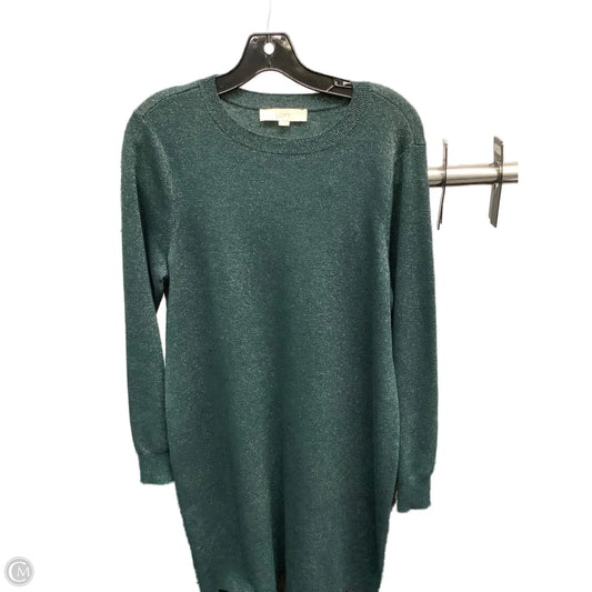 Dress Casual Midi By Loft In Green, Size: Xl