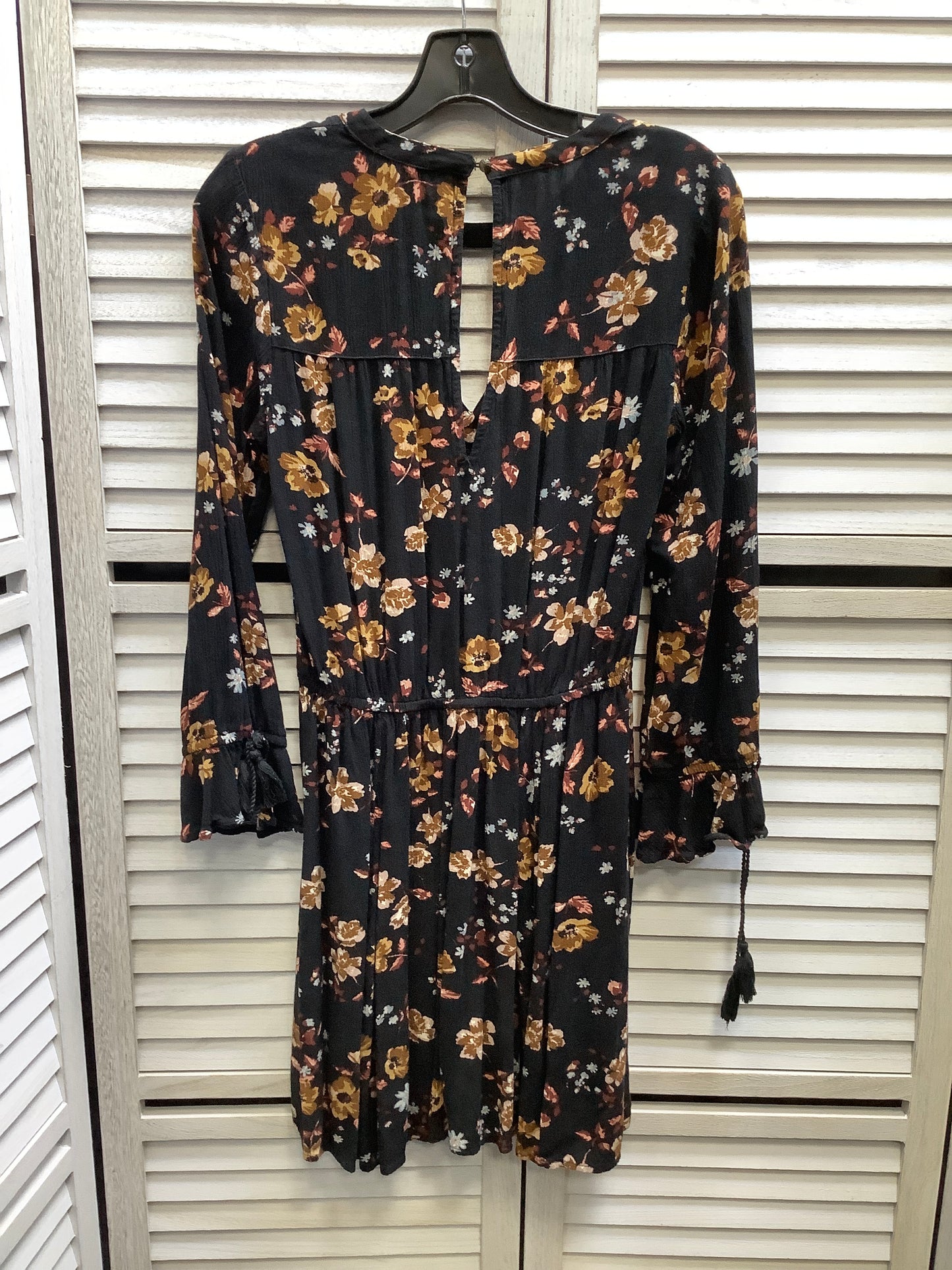 Dress Casual Midi By American Eagle In Floral Print, Size: S