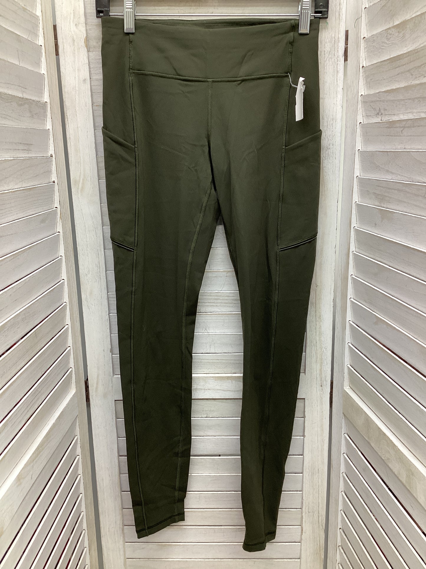 Athletic Leggings By Lululemon In Green, Size: 6