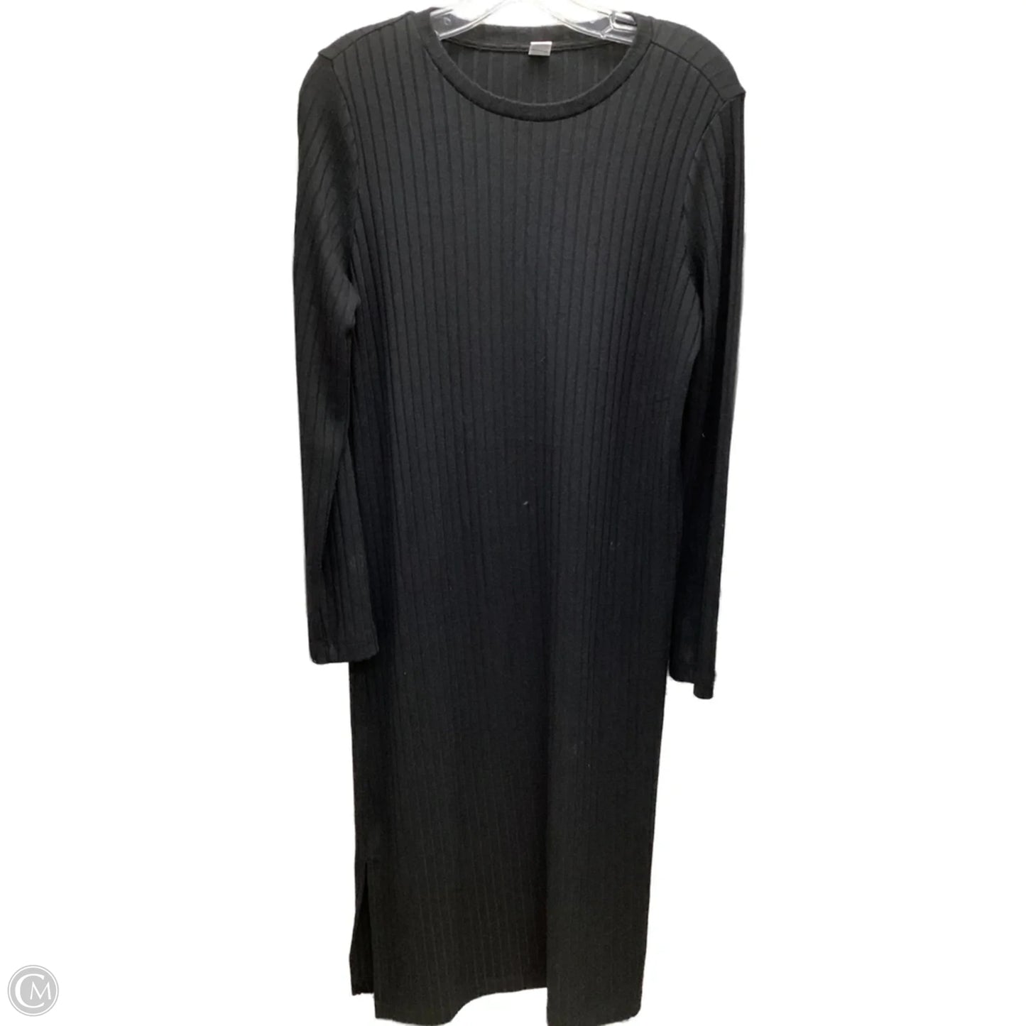 Dress Casual Maxi By Old Navy In Black, Size: M