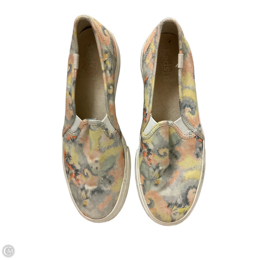 Shoes Flats By Keds In Tie Dye Print, Size: 6.5