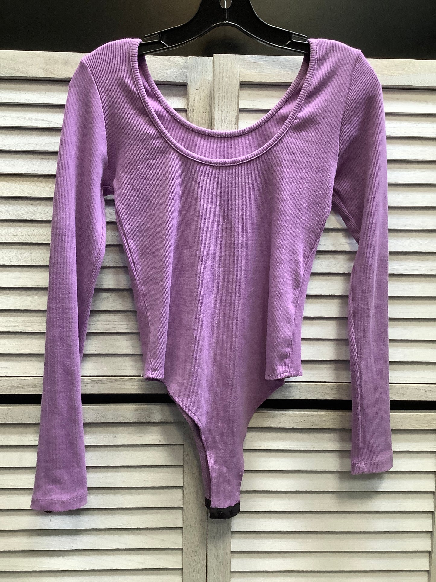 Bodysuit By Clothes Mentor In Purple, Size: M