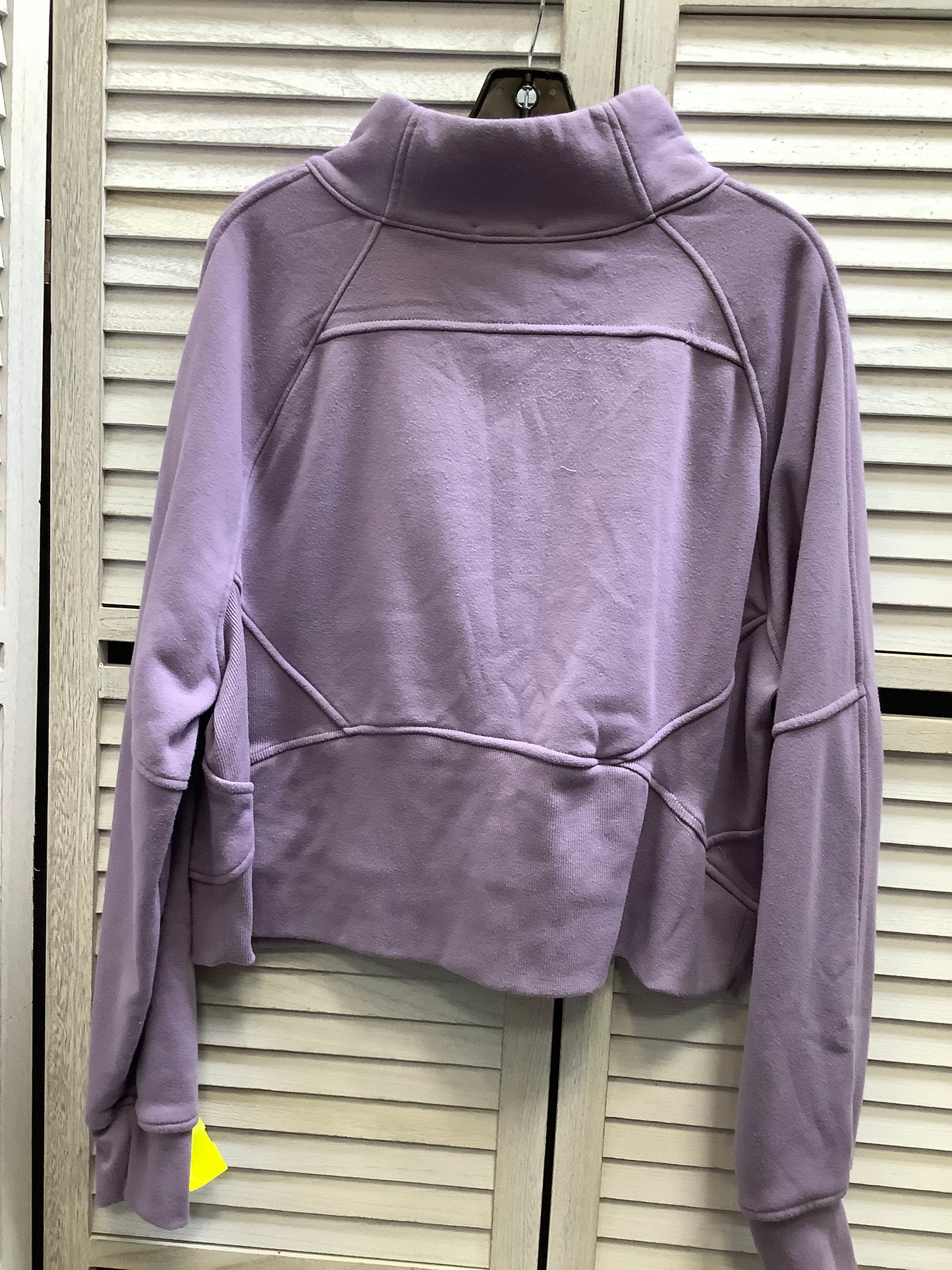 Sweatshirt Collar By Clothes Mentor In Purple, Size: Xl