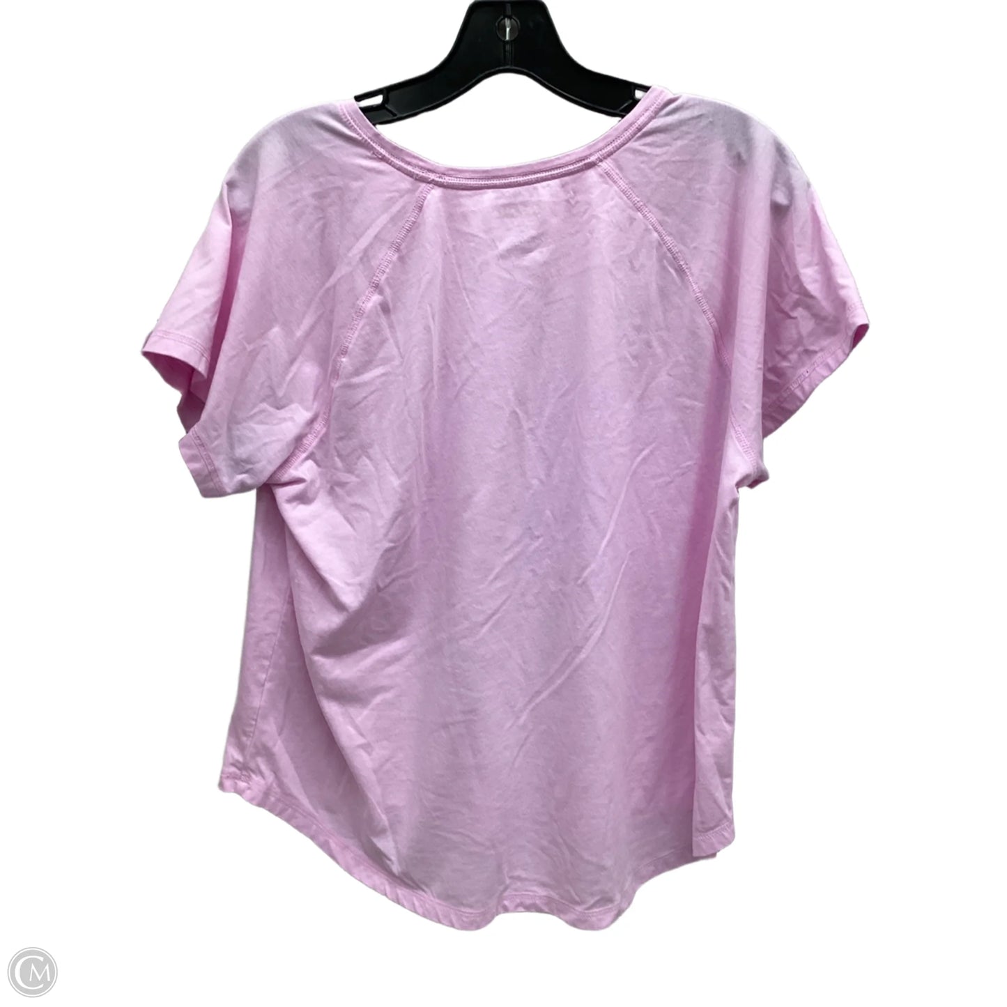 Top Short Sleeve By Tek Gear In Pink, Size: Xl