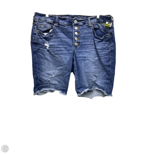 Shorts By Torrid In Blue Denim, Size: 14