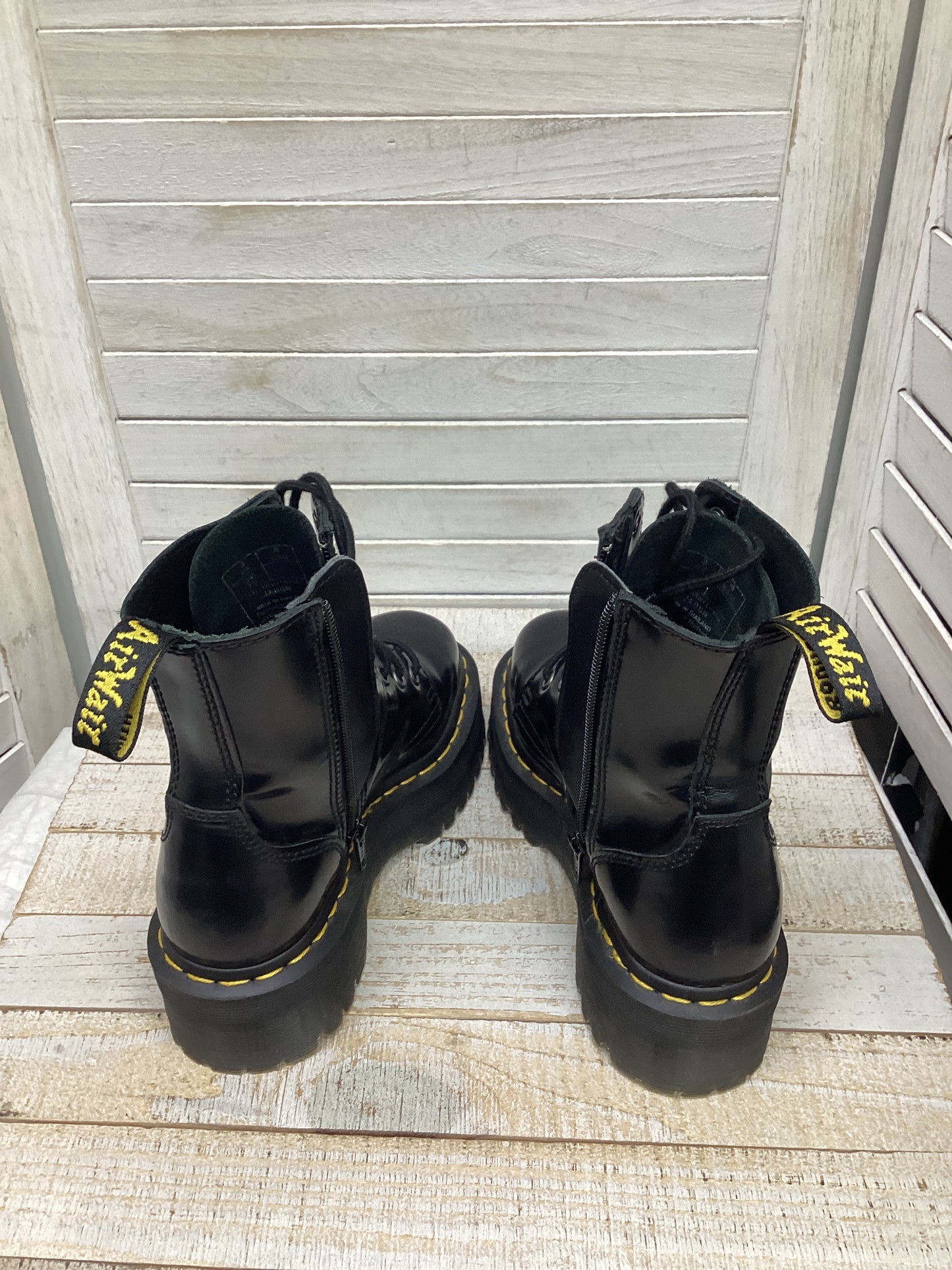 Boots Combat By Dr Martens In Black, Size: 5