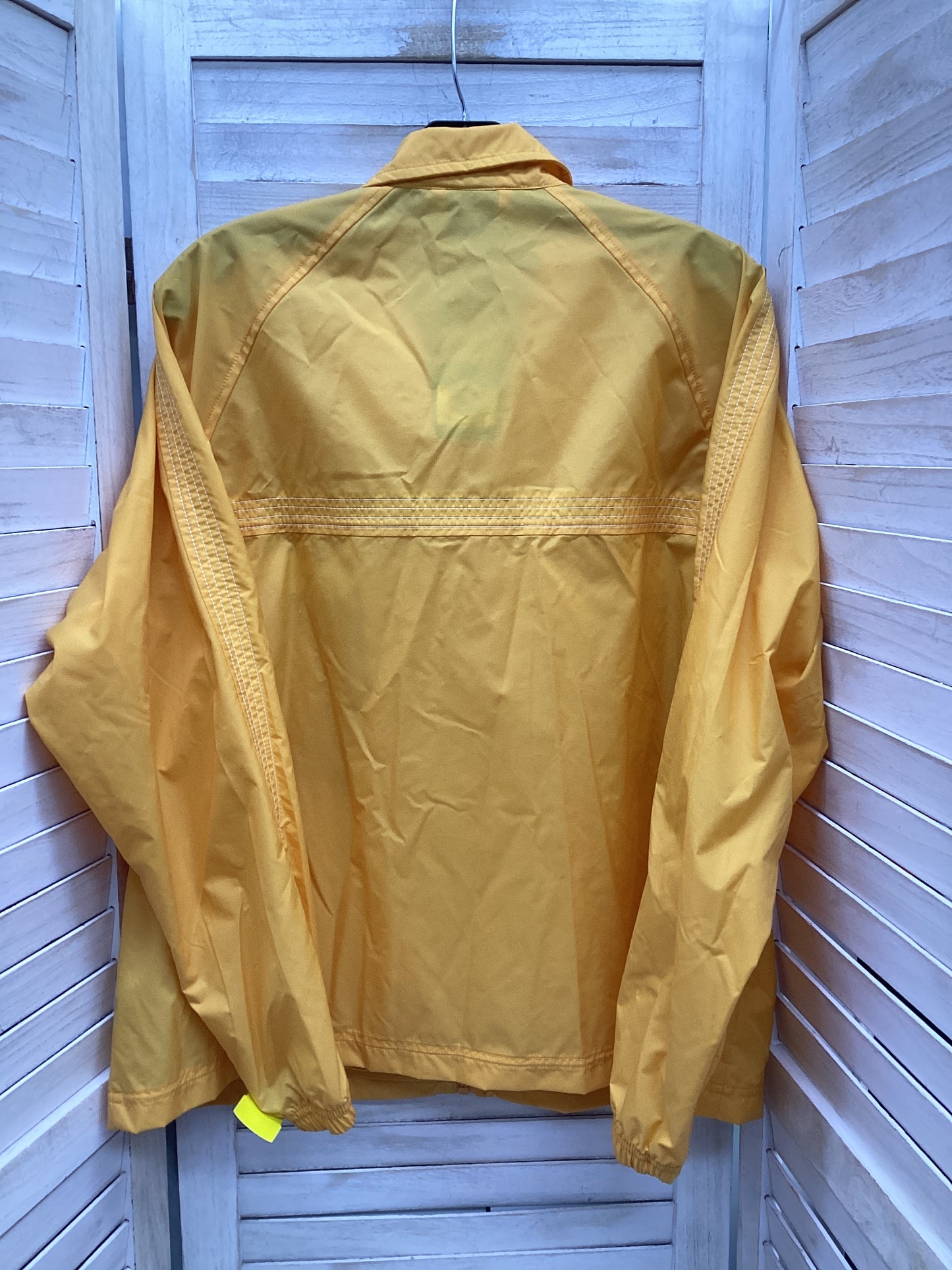 Jacket Windbreaker By Nike Apparel In Yellow, Size: M