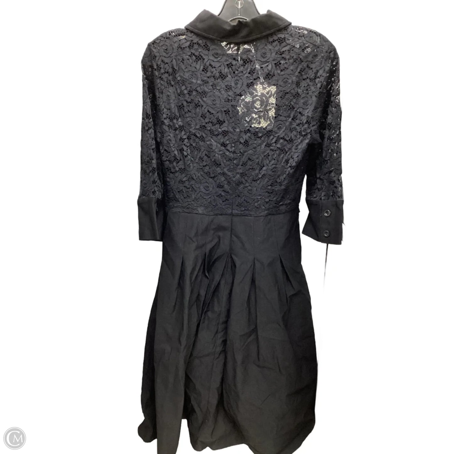 Dress Party Midi By Clothes Mentor In Black, Size: L