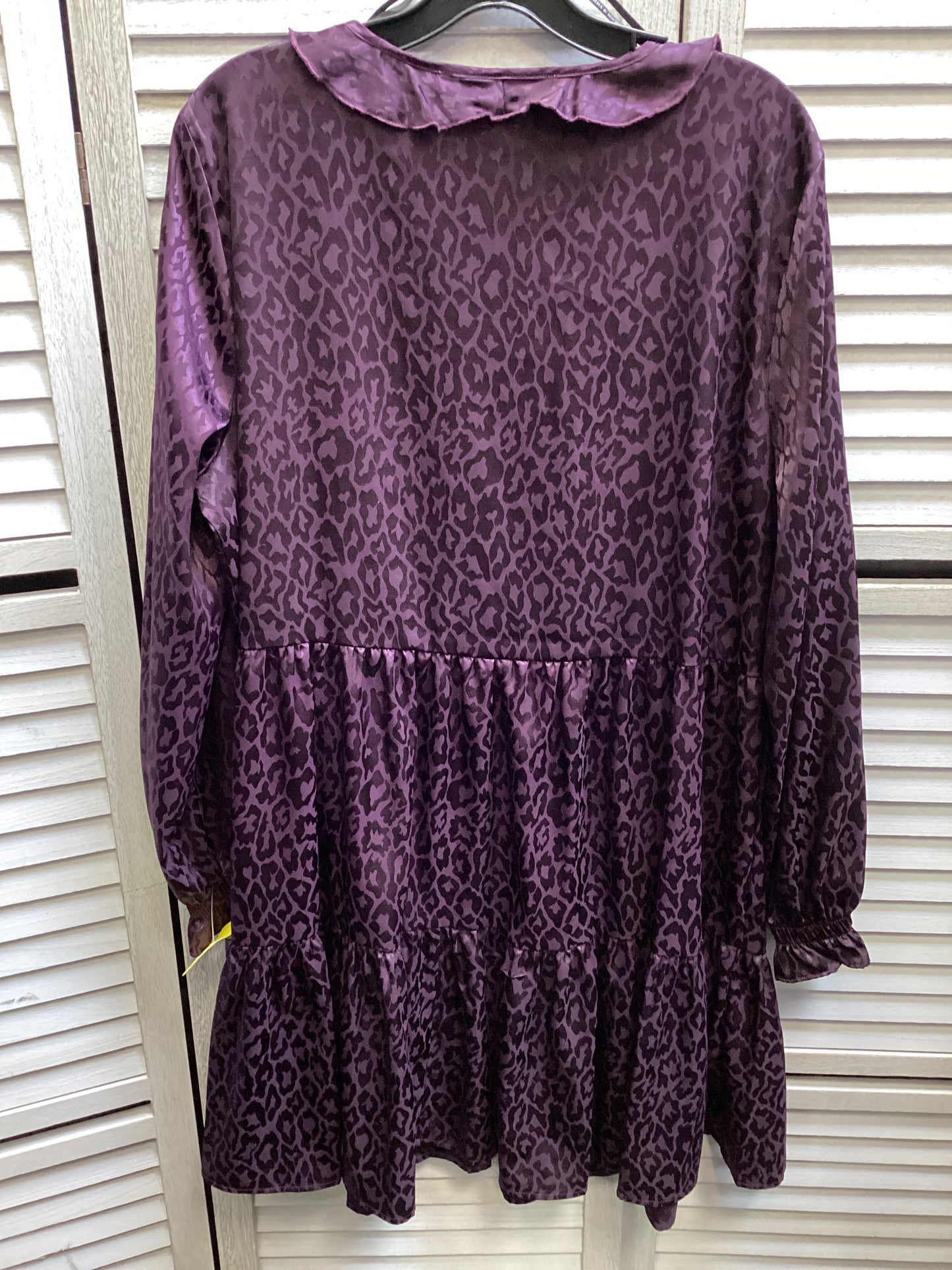 Dress Casual Midi By Emma And Michele In Purple, Size: Xl