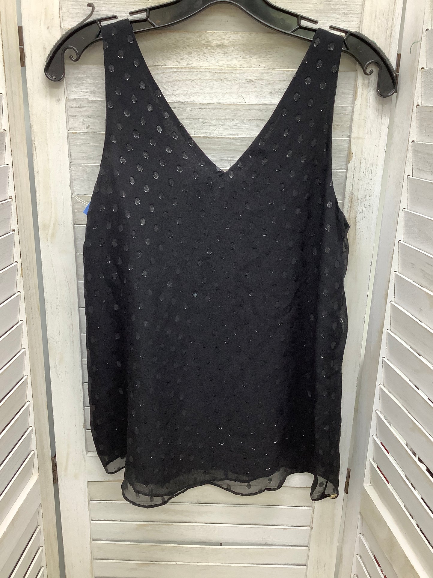 Top Sleeveless By Lilly Pulitzer In Black, Size: Xs