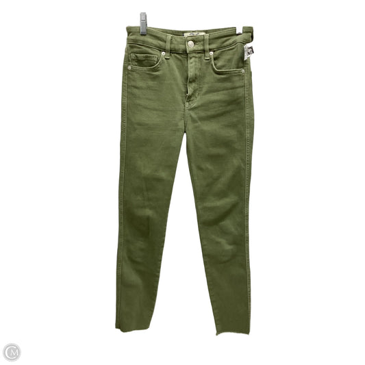 Jeans Skinny By We The Free In Green Denim, Size: 4