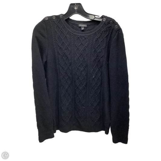 Sweater By Talbots In Black, Size: L