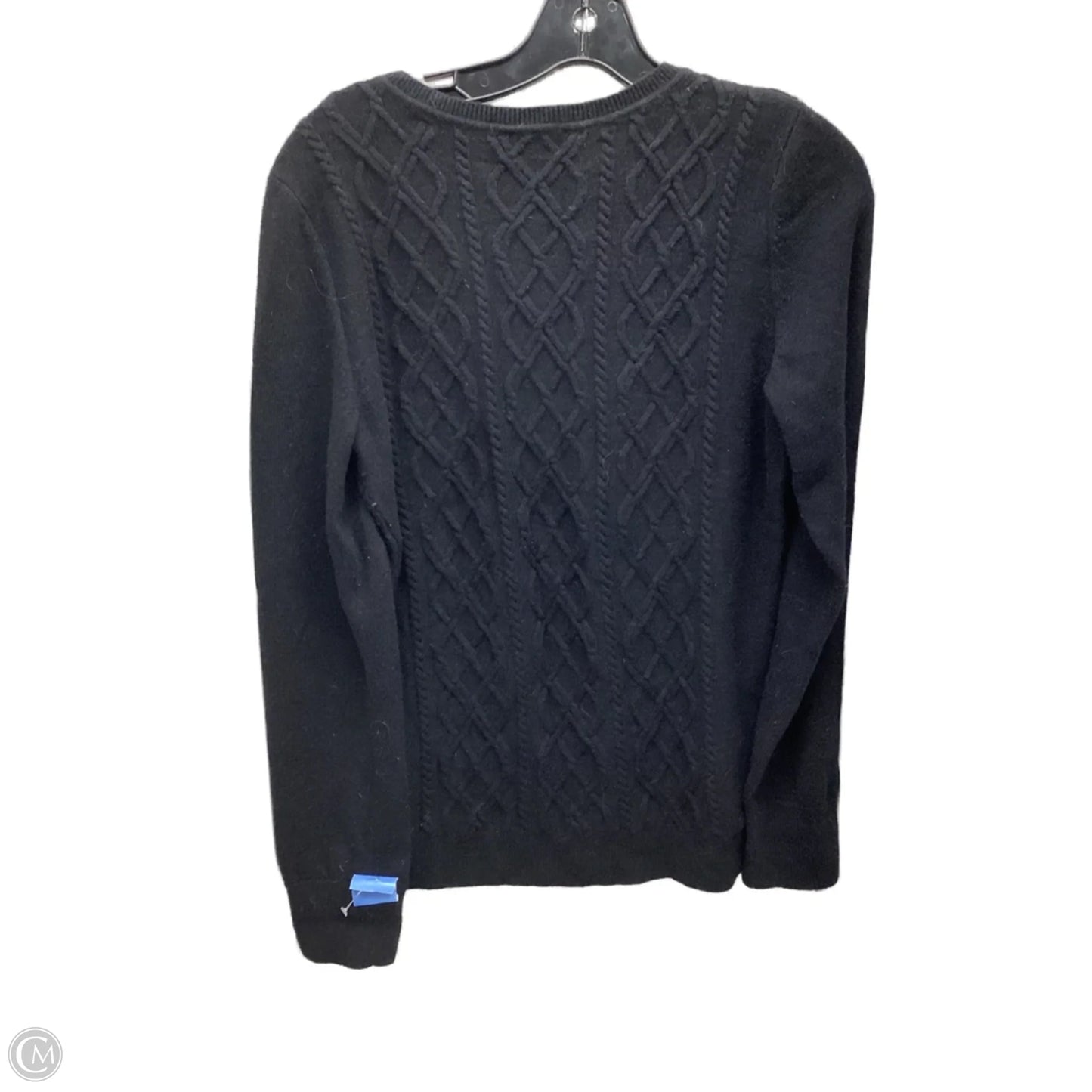 Sweater By Talbots In Black, Size: L