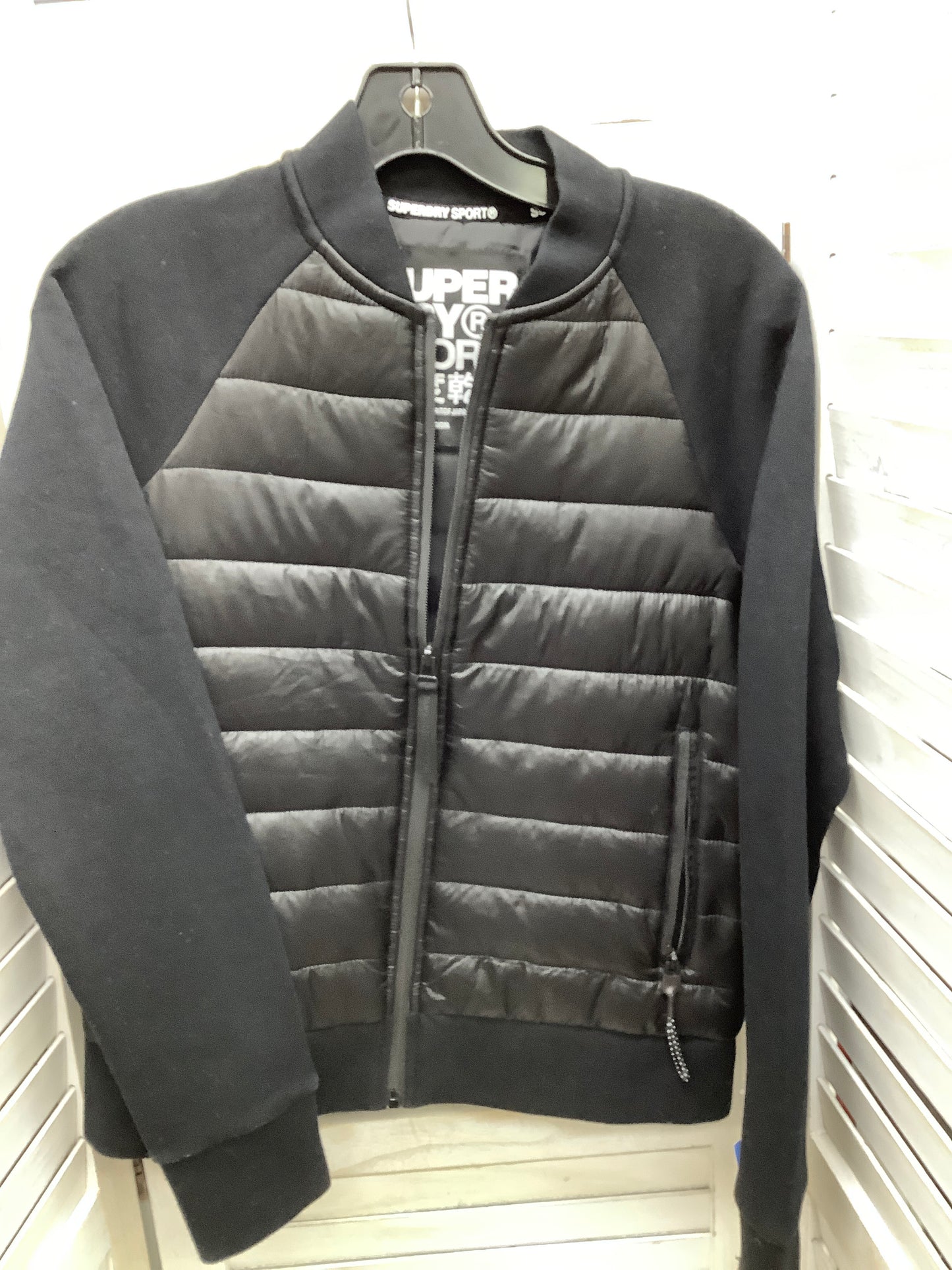 Athletic Jacket By Clothes Mentor In Black, Size: 6