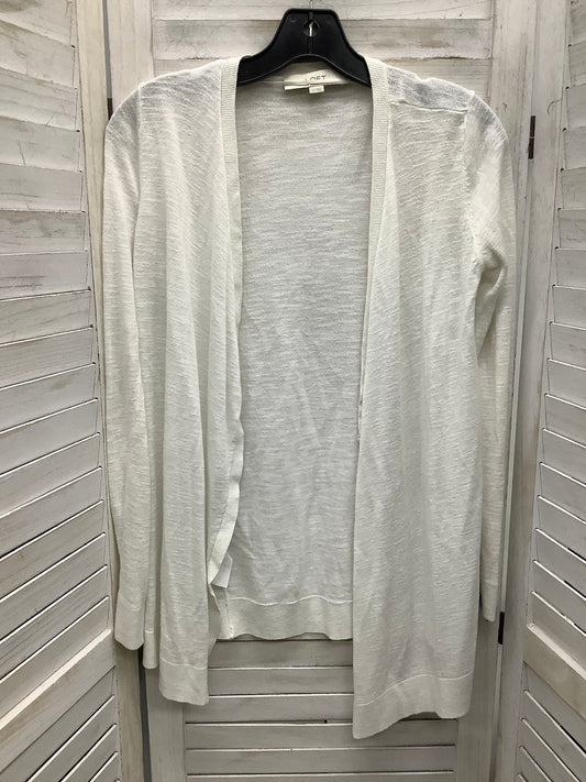 Cardigan By Loft In White, Size: Xs