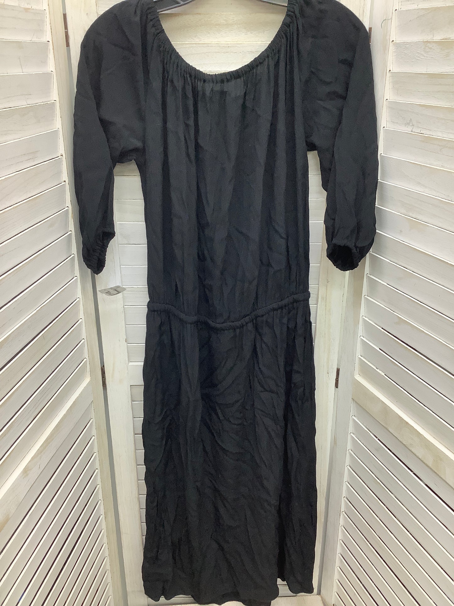 Dress Casual Maxi By Who What Wear In Black, Size: S