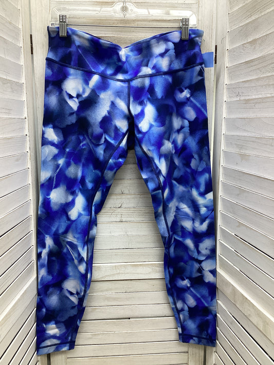 Athletic Leggings By Lululemon In Tie Dye Print, Size: 12