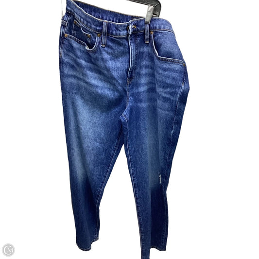 Jeans Boyfriend By J. Crew In Blue Denim, Size: 12
