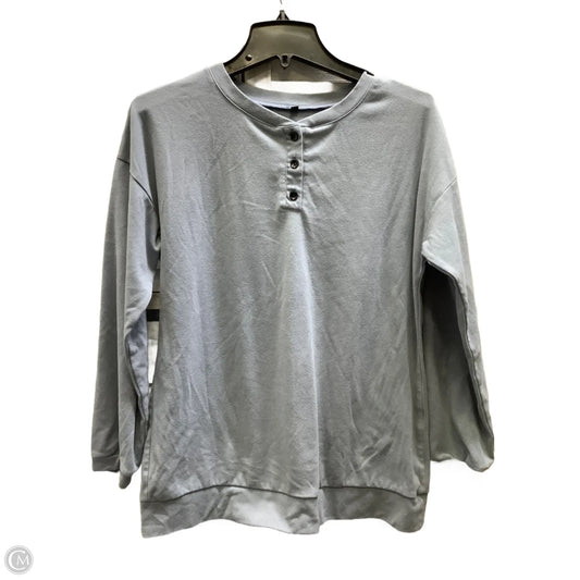 Top Long Sleeve By Clothes Mentor In Blue, Size: S