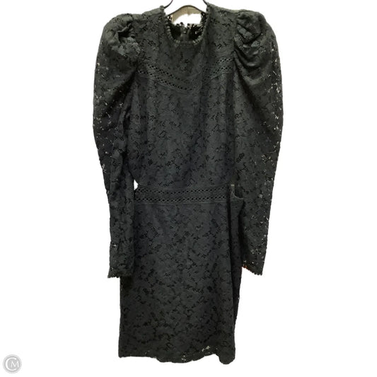 Dress Casual Midi By Express In Black, Size: L