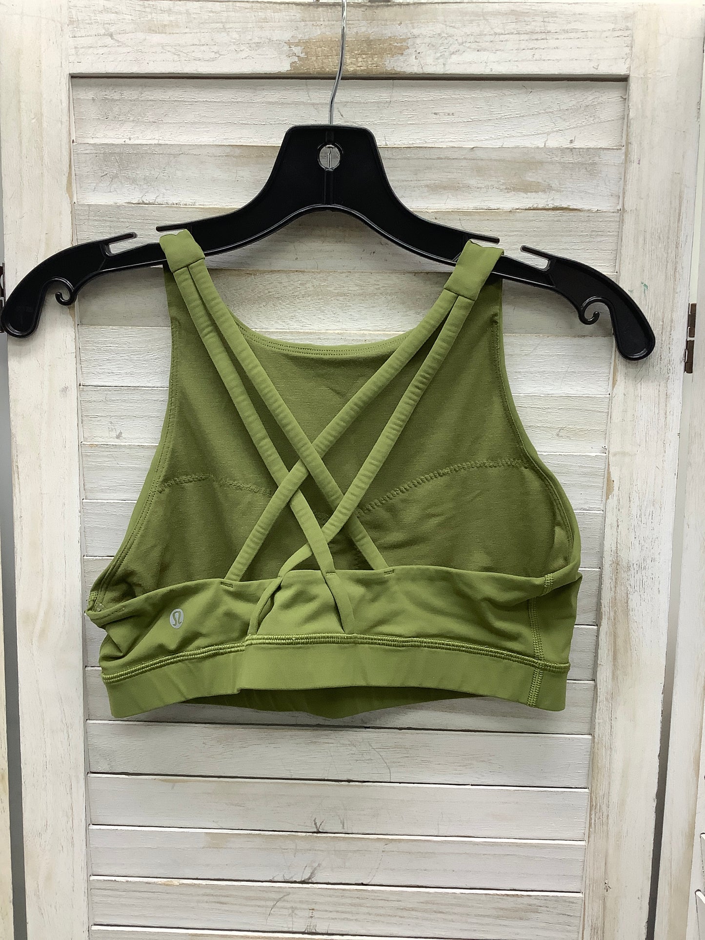 Athletic Bra By Lululemon In Green, Size: 10