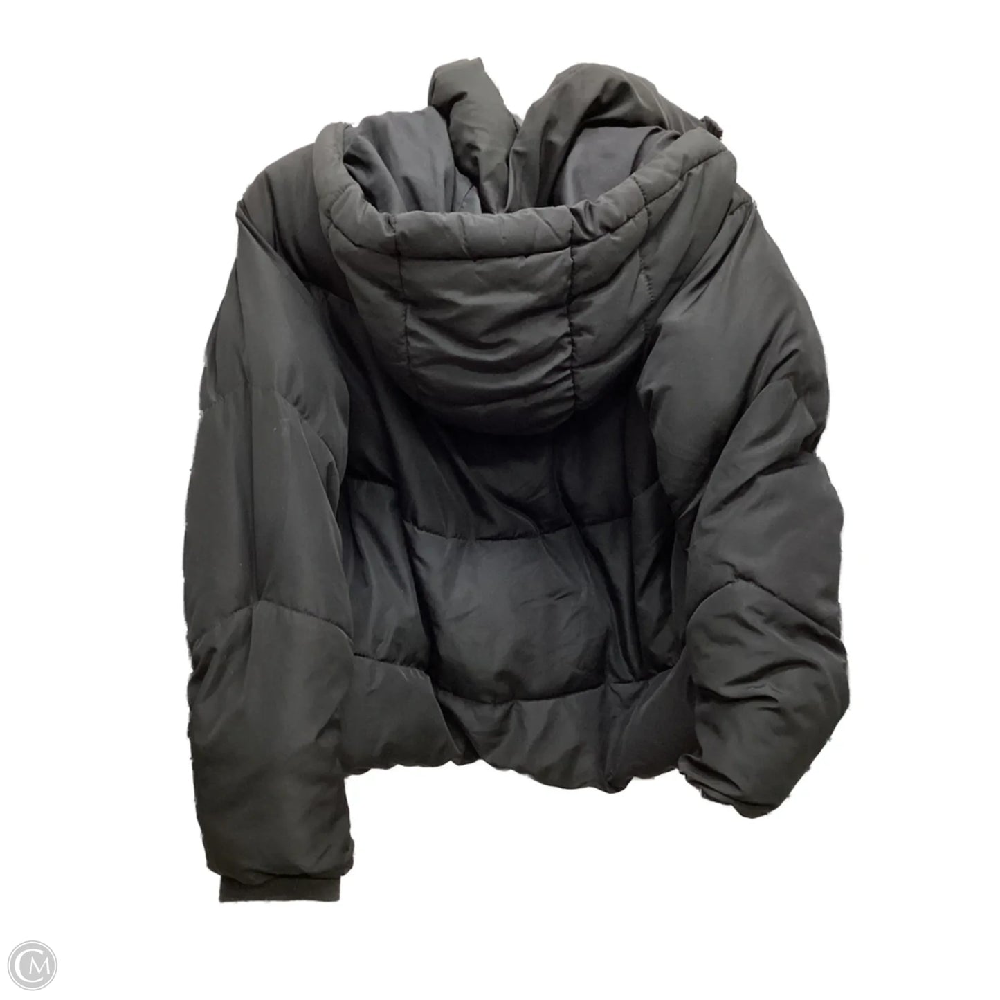Coat Puffer & Quilted By Zara In Black, Size: M
