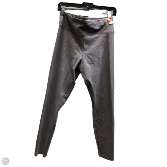 Athletic Leggings By Express In Grey, Size: M