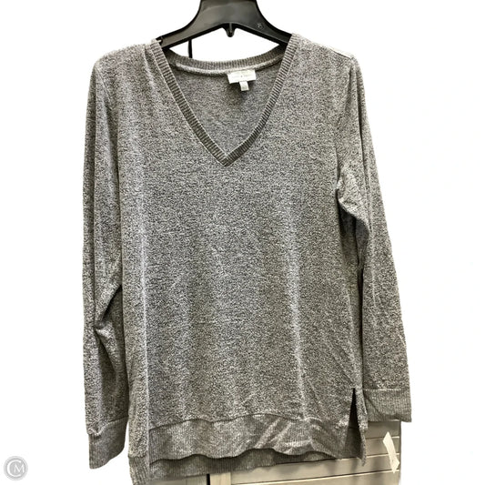 Top Long Sleeve By Lucky Brand In Grey, Size: S