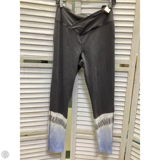 Athletic Leggings By Pink In Grey, Size: L